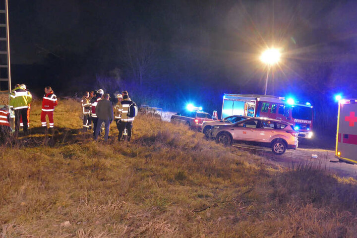 Mehrere Rettungskräfte waren im Einsatz.