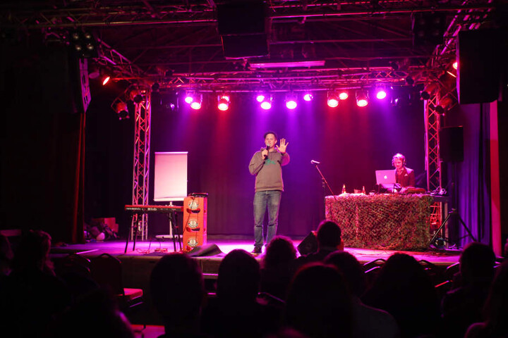 Beim Poetry Slam erhält man die Chance aktiv den Abend mitzugestalten.