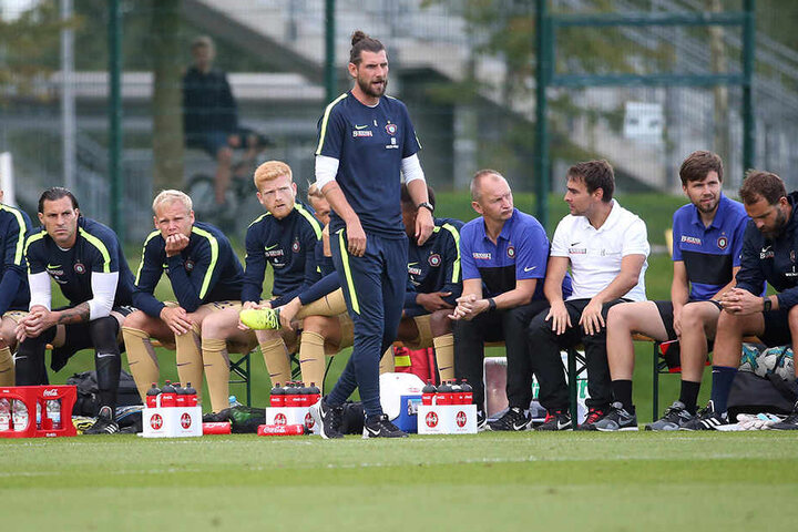 Robin Lenk ist Teamchef beim FC Erzgebirge Aue.