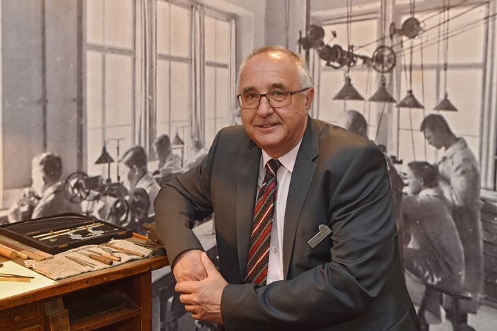Museumschef Reinhard Reichelt (63).