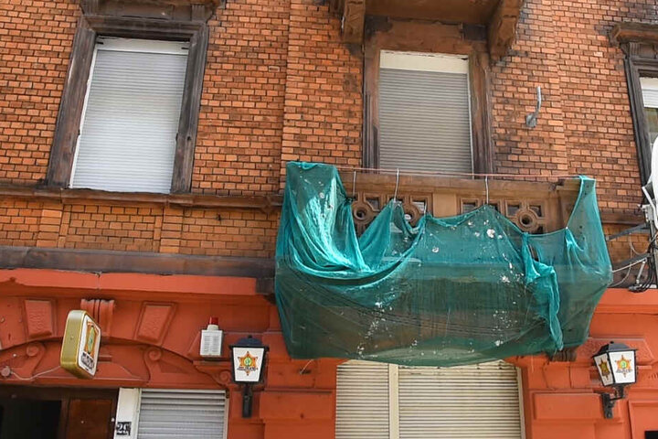Die Wohnung in der die Tat geschah.