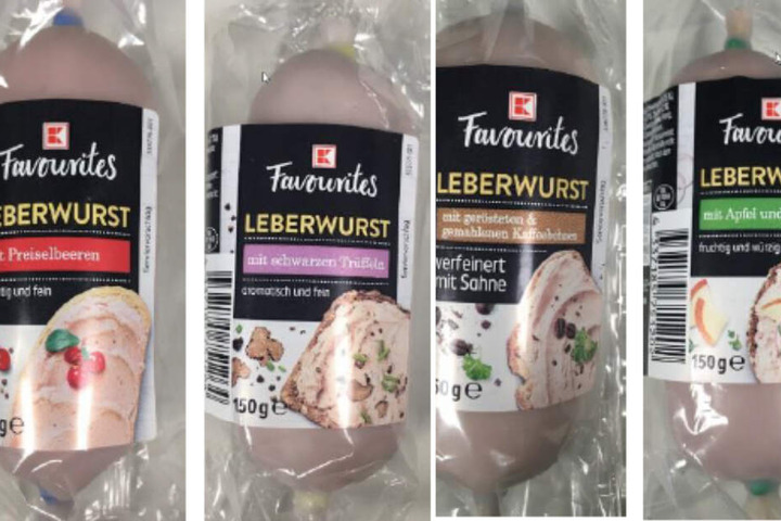 Diese Leberwurst sollte nicht verzehrt werden.