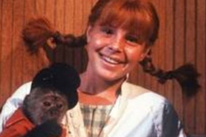 Tami Erin als Pippi Langstrumpf.