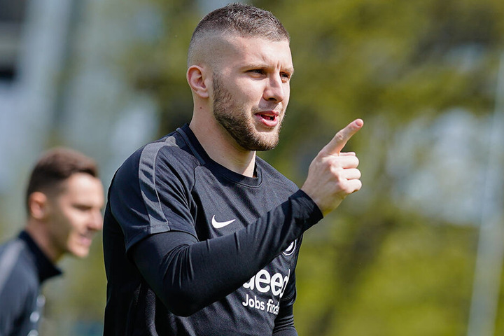 Wurde von seinen Sturm-Kollegen Haller und Jovic allein zurückgelassen: Der Kroate Ante Rebic.