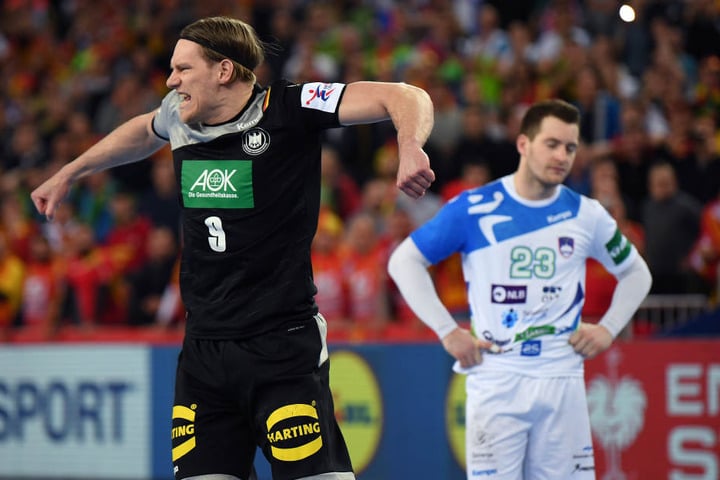 Tobias Reichmann verwandelte den Strafwurf zum 25:25-Endstand.