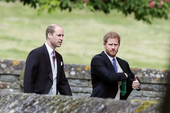 William und Harry sind bei der Trauung natürlich auch dabei.