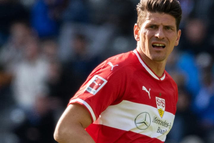 VfB-Stürmerstar: Mario Gomez.