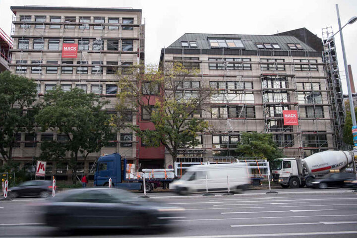 Jahrelang war an dem Gebäude nicht mehr viel passiert.