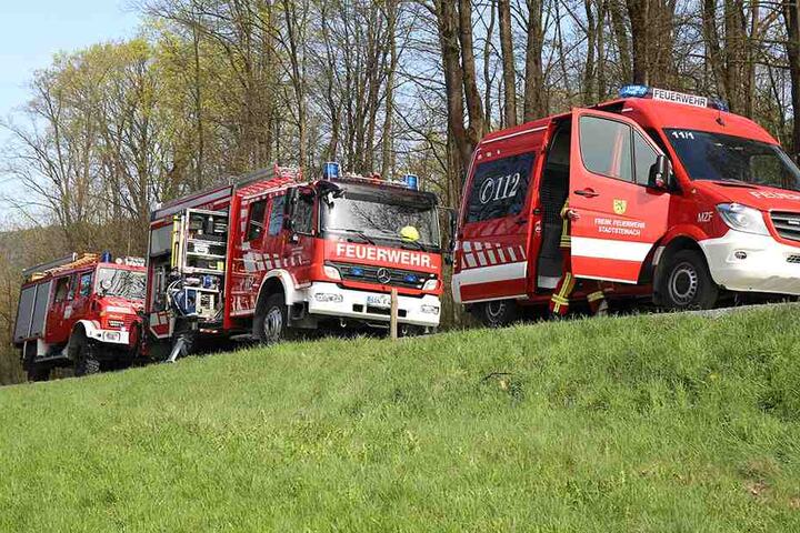 Mit einem Großaufgebot waren Rettungskräfte vor Ort.