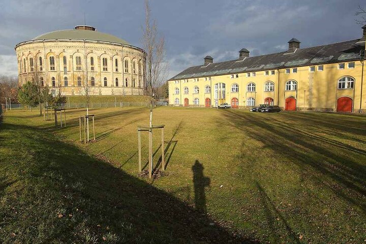 Auf dieses Areal am Panometer soll das Straßen- und Tiefbauamt ausweichen.