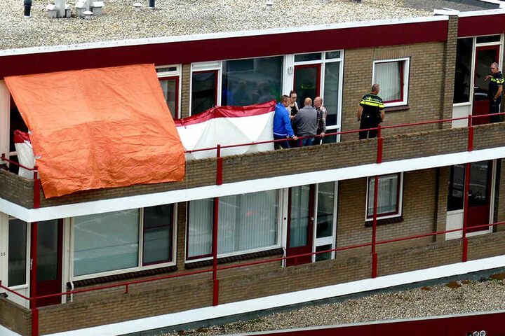 In diesem Haus geschah die Bluttat vor knapp einem Jahr.