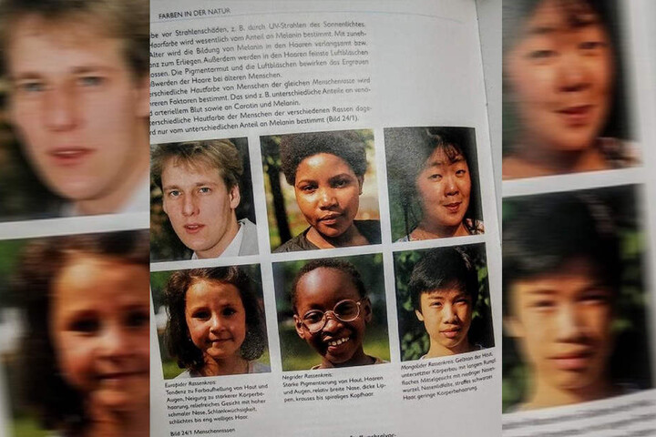 Stein des Anstoßes: Diese Seite mit "Rassenkreisen".