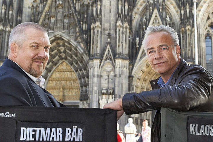 Die Kommissare Freddy Schenk (Dietmar Bär, l) und Max Ballauf (Klaus J. Behrendt)