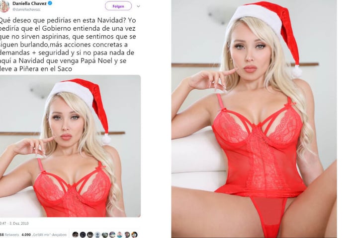 Weiter wird Daniella Chavez ihre Beine kaum spreizen können...