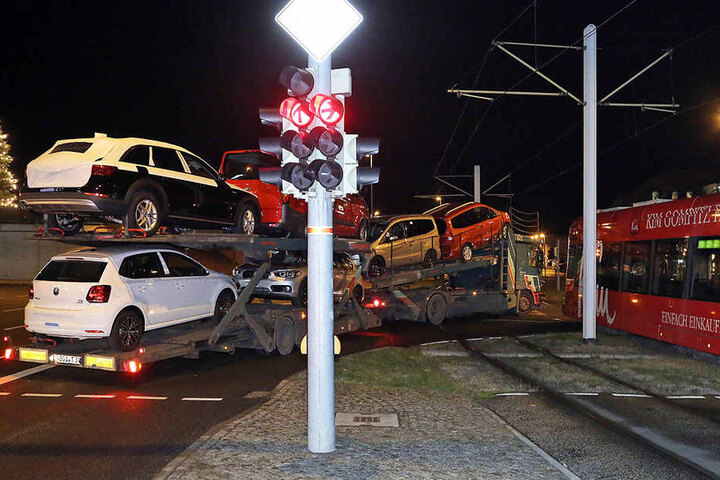Bei dem Zusammenstoß wurde niemand verletzt.