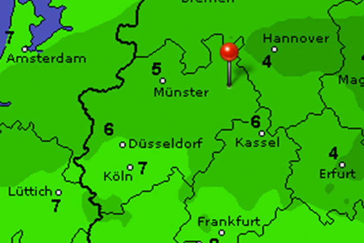 Dabei bleibt es allerdings kühl. Höchstens sechs Grad am Sonntag sind zu erwarten.