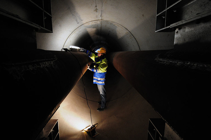 So ähnlich wie auf diesem Bild sieht der Elbtunnel ab 2020 einmal aus.
