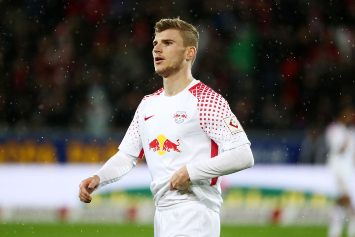 Über sein Tor zur 1:0-Führung konnte sich RB-Torjäger Timo Werner lediglich sechs Minuten freuen.