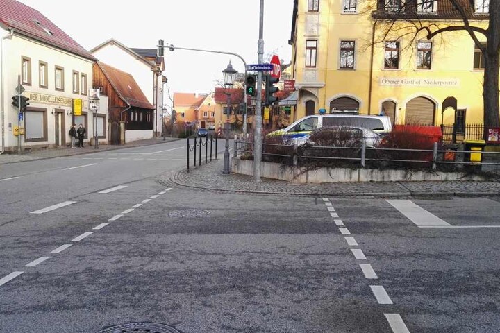 An diesem Fußgängerüberweg wurden die Geschwister angefahren.