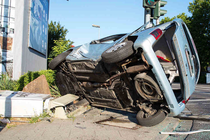 Der Unfall ereignete sich auf der Kreuzung Hagenauer Straße/Friedrich-Bergius-Straße.