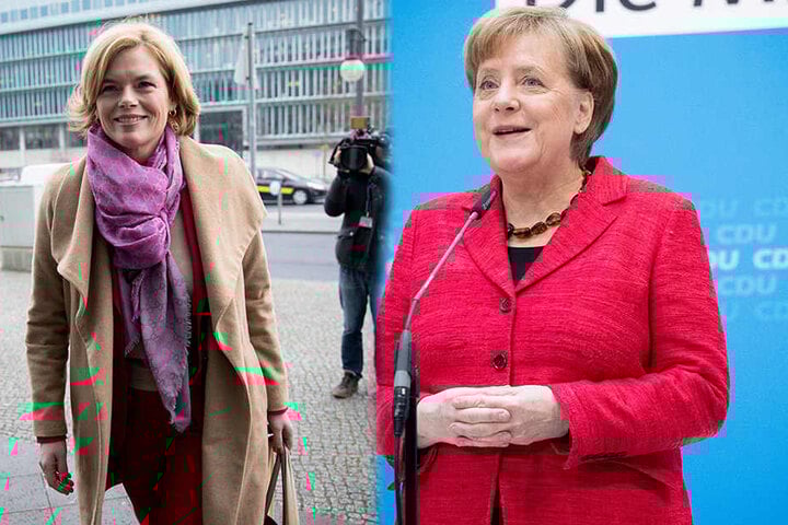 Julia Klöckner (45, CDU) und Bundeskanzlerin Angela Merkel (63, CDU) halten nichts von Änderungen.