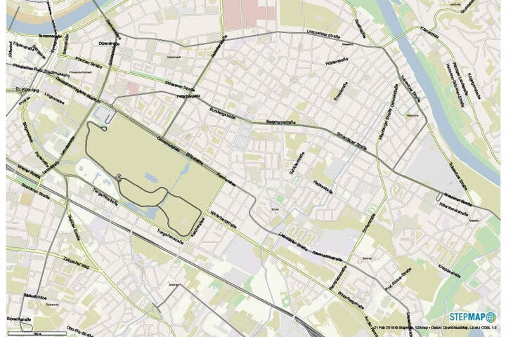 Momentan untersucht die Stadt mögliche "Korridore" für die Strecke. Sicher sind nur Zwinglistraße, Pohlandplatz und Schillerplatz als wichtige Knoten.