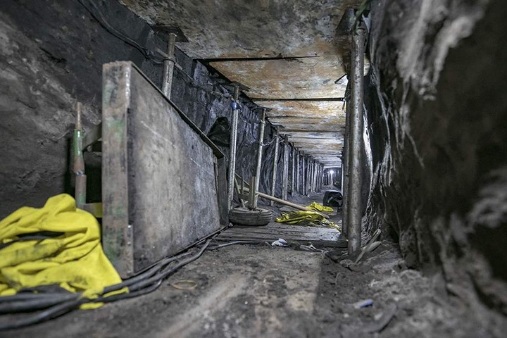 600 Meter soll der Tunnel etwa lang gewesen sein.