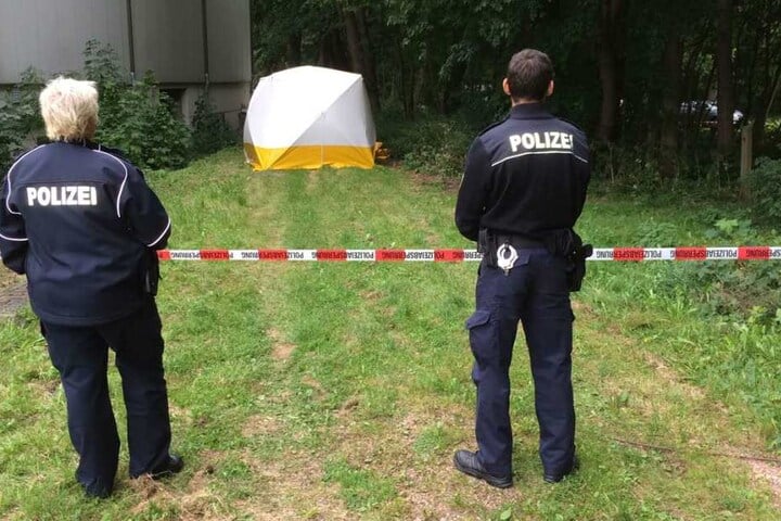 Der Bereich um den Fundort wurde umgehend abgesperrt.