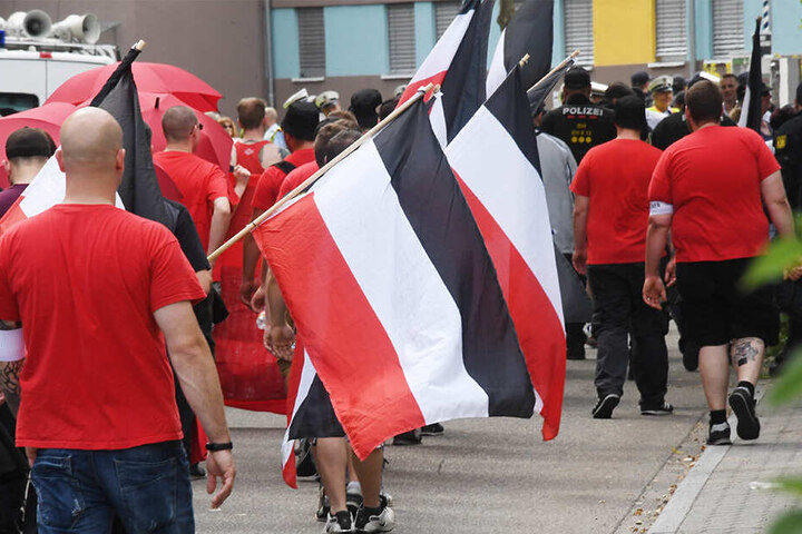 Zum Großaufmarsch rufen "Die Rechte", NPD und "autonome Nationalisten" auf.