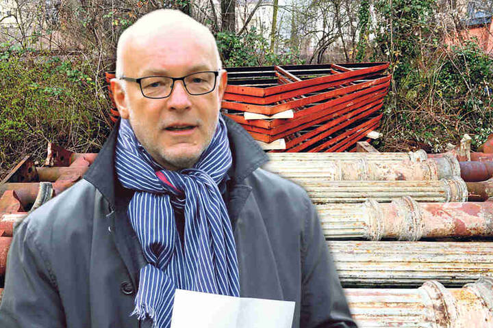 "Das Café ist erhaltenswert", sagt der Leiter des Amtes für Kultur und
Denkmalschutz, Manfred Wiemer (62).