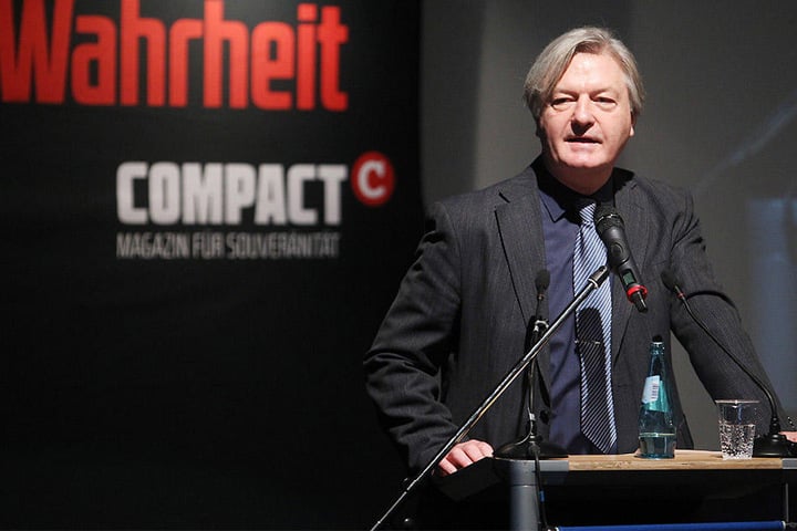 Wo genau die Compact-Konferenz in Leipzig stattfindet, ist noch geheim.