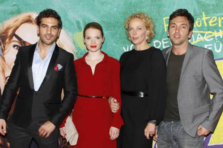 Die Stars des Blockbusters: Elyas M`Barek (33), Karoline Herfurth (32), Katja Rieman (53) und Bora Dagtekin (37).