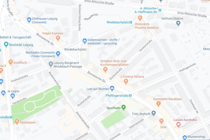 Der Vorfall ereignete sich an der Bornaischen Straße im Stadtteil Connewitz.