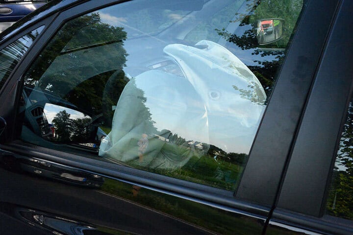 Die Airbags sprangen bei dem Unfall auf.