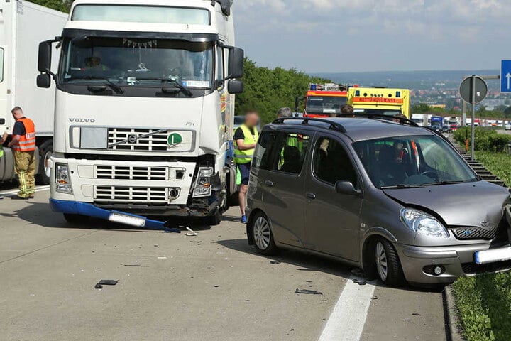 Der Toyota-Fahrer wurde verletzt.