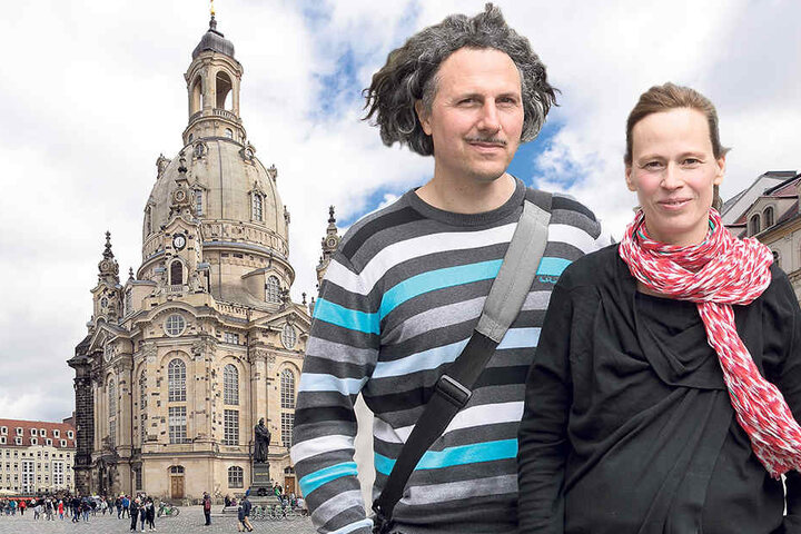 Seit 2011 entwickeln die beiden
Künstler Heike Mutter (47) und
Ulrich Genth (46) ihre Skulptur.