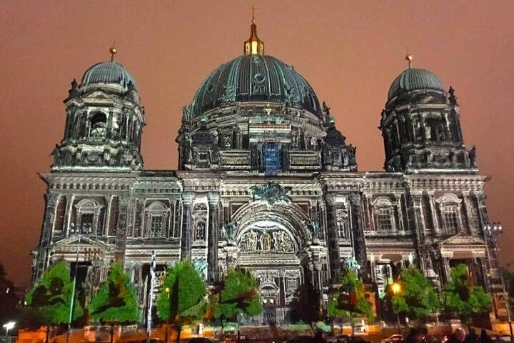 Nochmal der Dom. Diesmal als im Look eines Schwarz-Weiß-Gemäldes.