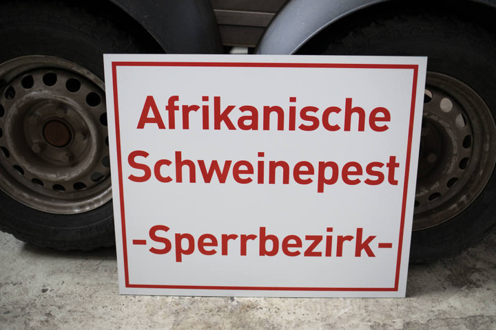 Wenn die Afrikanische Schweinepest in Sachsen ankommt, drohen Sperrbezirke.