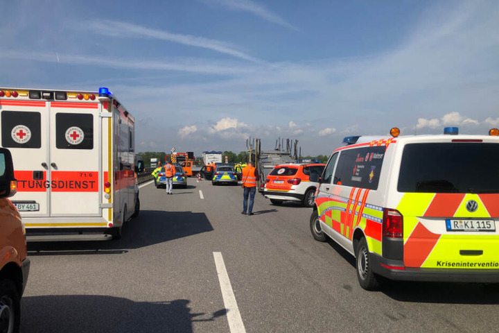 Die A3 wurde in Richtung Regensburg gesperrt.