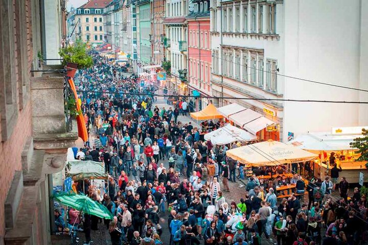 Am kommenden Wochenende steigt die Bunte Republik Neustadt.