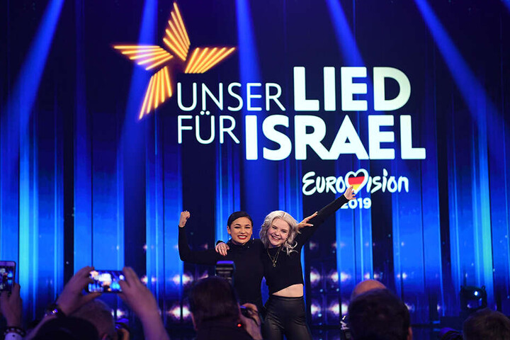 Carlotta Truman (re.) und Laurita Spinelli gehen als Duo S!sters für Deutschland an den Start: Das große ESC-Finale findet am 18. Mai in Tel Aviv statt.