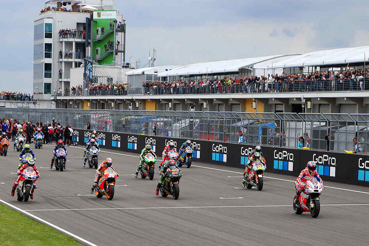 Am kommenden Wochenende könnte der letzte MotoGP auf dem Sachsenring stattfinden. (Archivbild)