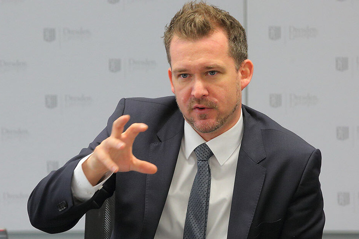 Baubürgermeister Raoul Schmidt-Lamontain (42, Grüne)