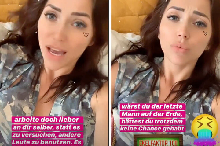 In ihrer Insta-Story teilt Anastasiya Avilova heftig gegen alte "Freunde " aus.