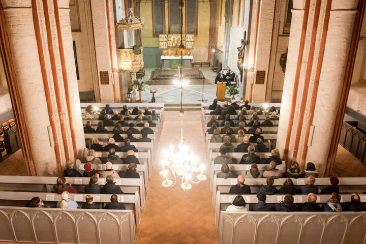 In der Bartholomäuskirche von Wittenburg fand eine Gedenkfeier an den ermordeten Rentner statt.