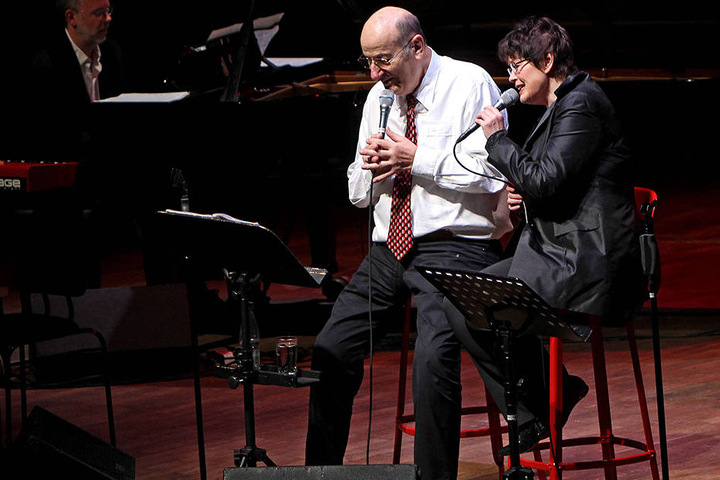 Auftritt im Januar 2016 mit Uschi Brüning in Leipzig.