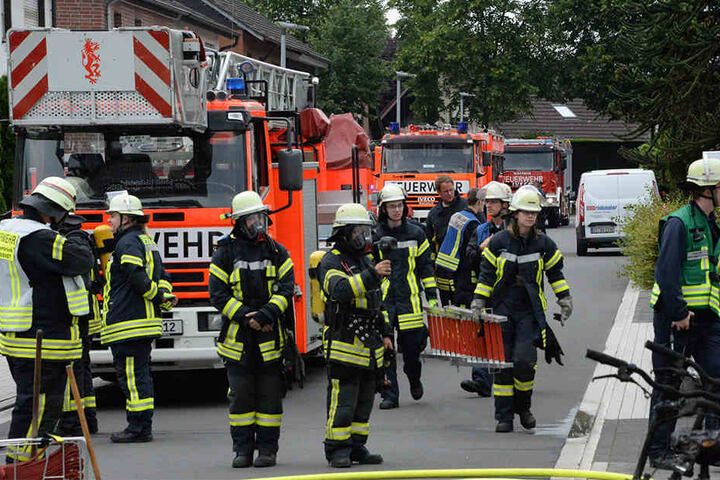 Viele Einsatzkräfte waren vor Ort.