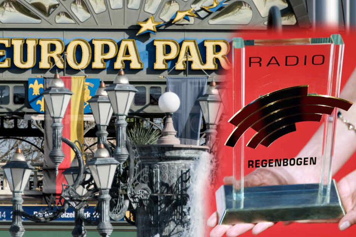 Die Radio Regenbogen Awards werden am Freitagabend im Europa-Park Rust bei Freiburg verliehen. (Fotomontage)