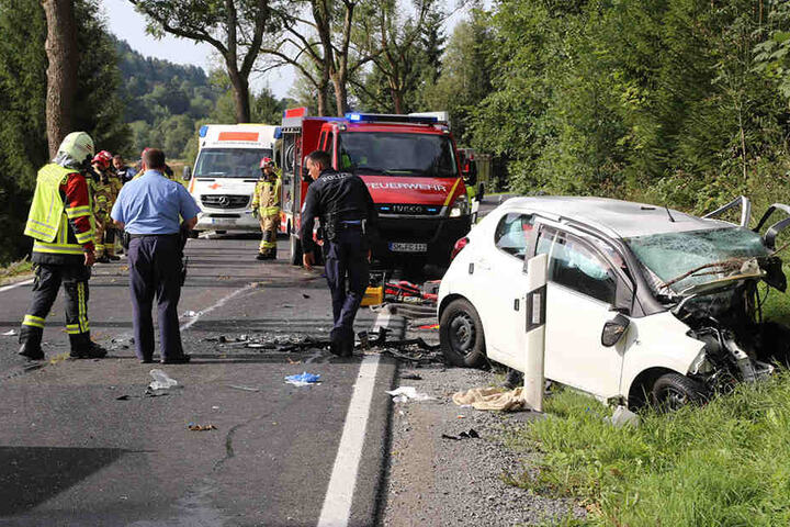 Eine Person starb bei dem tragischen Unfall.