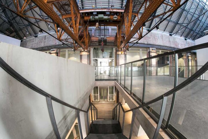 Ein Blick ins innere des Kraftwerks.